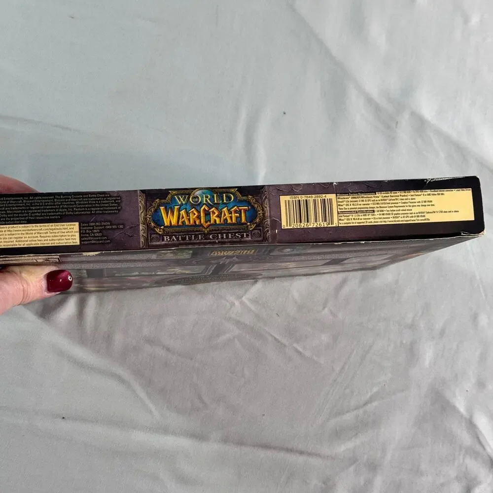Blizzard World of Warcraft Battle Chest for Windows Mac DVD-Rom Software